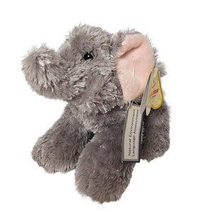 Aurora World Gray Ellie Elephant Plush Stuffed Animal 7.5 Inch